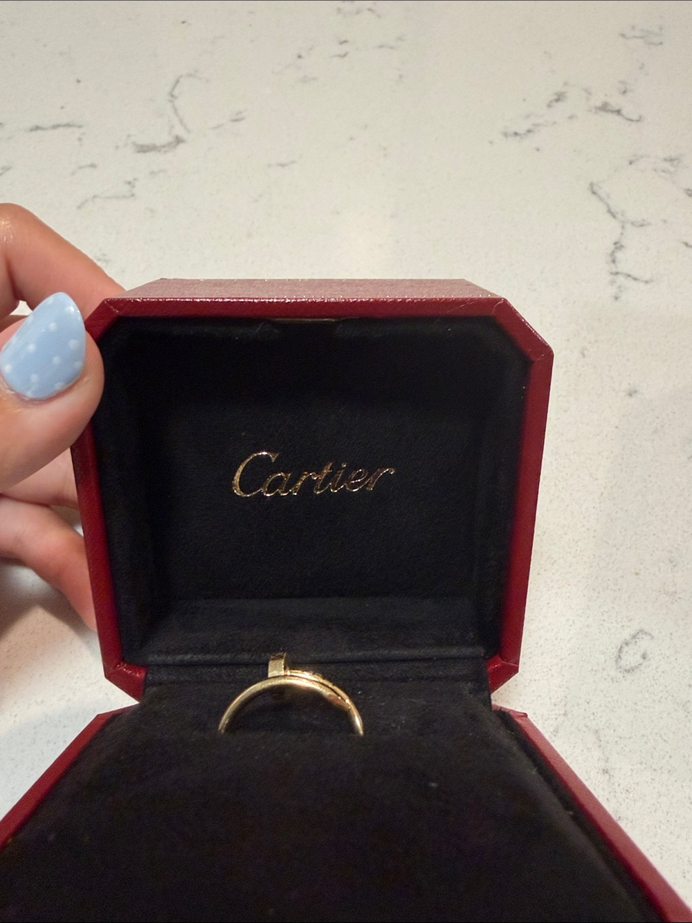 Cartier Juste Un Clou Ring Small Model in Yellow Gold - Picture 2 of 6